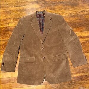 Polo by Ralph Lauren Tan Corduroy Blazer